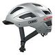 ABUS Hyban 2.0 LED Bicycle Helmet, L (56-61 cm), Signal Silver