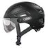 ABUS Hyban 2.0 ACE Bicycle Helmet, L (56-61cm), Velvet Black