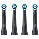 ORAL-B iO Sanfte Reinigung Ersatzbürstenkopf, Schwarz (4er Pack) (8700216194631)