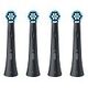 ORAL-B iO Sanfte Reinigung Ersatzbürstenkopf, Schwarz (4er Pack) (8700216194631)