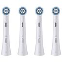 ORAL-B iO Sanfte Reinigung Ersatzbürstenkopf, Weiss (4er Pack) (8700216194877)
