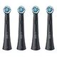 ORAL-B iO Ultimate Reinigung Ersatzbürstenkopf, Schwarz (4er Pack) (8700216194969)