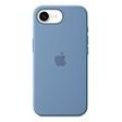APPLE iPhone 16e Silicone Case, Winter Blue [Early 2025] (MD3Q4ZM/A)