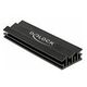 DELOCK M.2 Heatsink, Black (18283)
