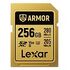 LEXAR Armor Gold Pro SDXC Card, UHS-II, 256GB (LSDAMGL256G-RNNNG)