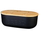 FURBER Bread Box Bamboo, 35 x 19 x 12 cm, Black (F-170489070)
