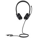 YEALINK UH35 MS TEAMS Stereo USB-C/A, Schwarz (1308164)