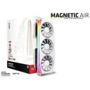 XFX Mercury Radeon RX 9070 XT OC White Magnetic Air Edition with RGB, Radeon RX 9070 XT, 16GB GDDR6, PCI-Express (RX-97TMARGW9)