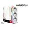 XFX Mercury Radeon RX 9070 XT OC White Magnetic Air Edition with RGB, Radeon RX 9070 XT, 16GB GDDR6, PCI-Express (RX-97TMARGW9)