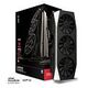 XFX Mercury Radeon RX 9070 XT Gaming Edition, Radeon RX 9070 XT, 16GB GDDR6, PCI-Express (RX-97TMERCB9)