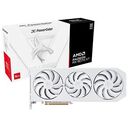 POWERCOLOR Radeon RX 9070 XT Hellhound Spectral White, Radeon RX 9070 XT, 16 GB GDDR6, PCI-Express (RX9070XT 16G-L/OC/WHITE)