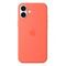 APPLE iPhone 16 Plus Silikon Case mit MagSafe, Mandarine [Early 2025] (MDGT4ZM/A)