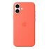 APPLE iPhone 16 Plus Silicone Case with MagSafe, Tangerine [Early 2025] (MDGT4ZM/A)