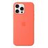 APPLE iPhone 16 Pro Max Silicone Case with MagSafe, Tangerine [Early 2025] (MDGX4ZM/A)