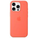 APPLE iPhone 16 Pro Silicone Case with MagSafe, Tangerine [Early 2025] (MDFY4ZM/A)