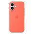 APPLE iPhone 16 Silicone Case with MagSafe, Tangerine [Early 2025] (MDGN4ZM/A)