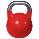 GLADIATORFIT Gusseisen Wettkampf Kettlebell, Logoeinlage, 32 kg