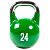 GLADIATORFIT Iron Competition Kettlebell, Logo Paint, 24 kg