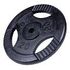 GORILLA SPORTS Iron Gripper Weight Plate - 31mm, Black, 20kg