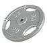 GORILLA SPORTS Iron Gripper Weight Plate - 31mm, Silver, 20kg