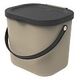 ROTHO Recycling Müllsystem Albula 6 L, Cappuccino (1030307422)