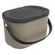 ROTHO Organic Waste Container ALBULA 3.2L, Cappuccino (1054607422)