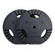 GORILLA SPORTS Plastic Gripper Weight Plates Set, 2 x 15 kg