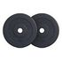 GORILLA SPORTS Olympia Plastic Weight Plates Set, 2x15kg