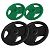 GORILLA SPORTS Rubber Gripper Weight Plates Set, 2 x 5 kg + 2 x 10 kg