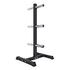 GORILLA SPORTS Weight Plate Rack - 3 Bars, 51mm, Black