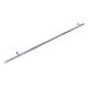 GORILLA SPORTS Barbell Bar w/ Spring Collars, 170 cm