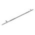 GORILLA SPORTS Barbell Bar w/ Spring Collar, 150cm