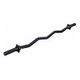 GORILLA SPORTS SZ Curl Bar w/ Screw Collars, Black, 120 cm
