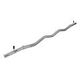 GORILLA SPORTS SZ Curl Bar w/ Spring Collars, 120 cm