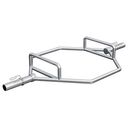 GORILLA SPORTS Trap Bar m. Federverschluss, 143 cm