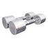 GORILLA SPORTS Chrome Dumbbells, 2x5kg