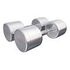 GORILLA SPORTS Chrome Dumbbells, 2x12.5kg