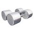 GORILLA SPORTS Chrome Dumbbells, 2x15kg