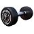GORILLA SPORTS Rubber Dumbbell, 2.5 kg