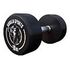 GORILLA SPORTS Rubber Dumbbell, 10kg