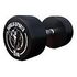 GORILLA SPORTS Rubber Dumbbell, 15kg