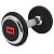 GORILLA SPORTS Rubber Dumbbell Professional, 2.5 kg