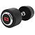 GORILLA SPORTS Rubber Dumbbell Professional, 15 kg