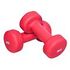 GORILLA SPORTS Vinyl Gymnastic Dumbbells, 2x3kg