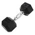 GLADIATORFIT Hex Rubber Dumbbell, 6kg