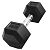 GLADIATORFIT Hex Rubber Dumbbell, 10 kg