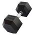 GLADIATORFIT Hex Rubber Dumbbell, 20kg