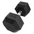 GLADIATORFIT Hex Rubber Dumbbell, 27.5kg