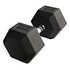 GLADIATORFIT Hex Rubber Dumbbell, 32.5kg