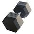 GLADIATORFIT Hex Rubber Dumbbell, 42.5kg